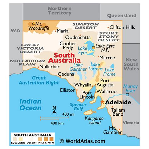 adelaide is in which state.